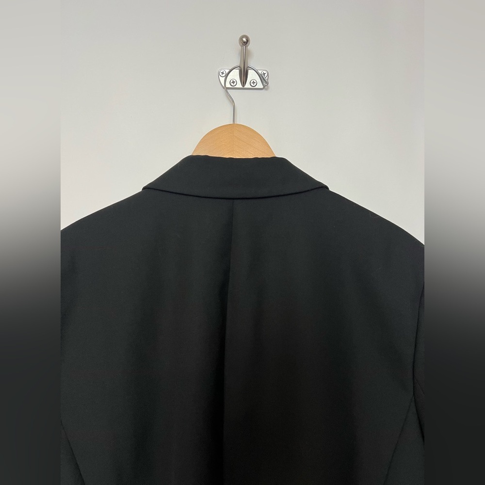 Banana‎ Republic Captain’s Blazer Double-Breasted Gold Crest Button Wool Blend - Picture 7 of 15